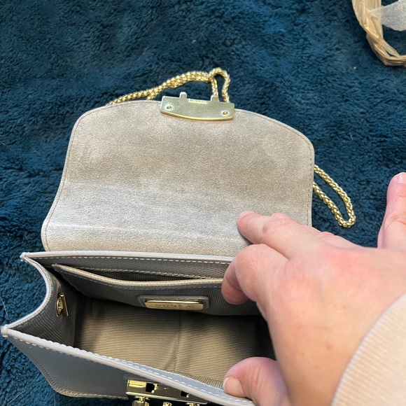 FURLA metrópolis bag in greige color - Picture 2 of 7